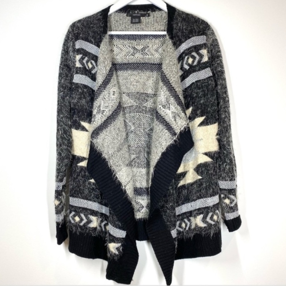 Vertigo Paris | Open Front Eyelash Sweater